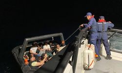 İzmir açıklarında 47 düzensiz göçmen kurtarıldı