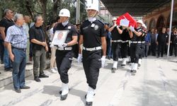 Yozgat'ta kalp krizi sonucu vefat eden polis memuru Nazilli'de toprağa verildi
