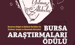 Yılmaz Akkılıç Bursa Araştırmaları 2024 Ödülleri’nde kazan isimler belirlendi