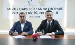 MERKEZ ÇARŞI’YA DÜKKAN VE OTOPARK PROJESİ İÇİN PROTOKOL İMZALANDI