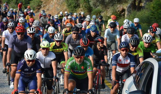 Muğla'da Caretta Caretta Granfondo Bisiklet Yol Yarışı yapıldı