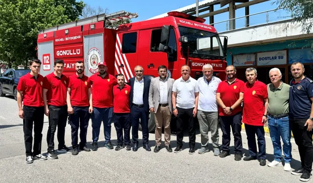 Gönüllü kahramanlara moral ziyareti