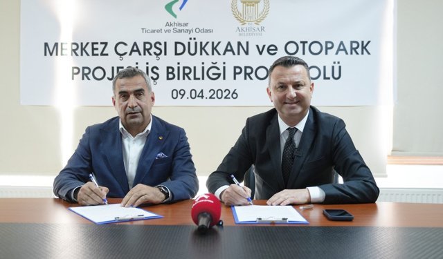 MERKEZ ÇARŞI’YA DÜKKAN VE OTOPARK PROJESİ İÇİN PROTOKOL İMZALANDI