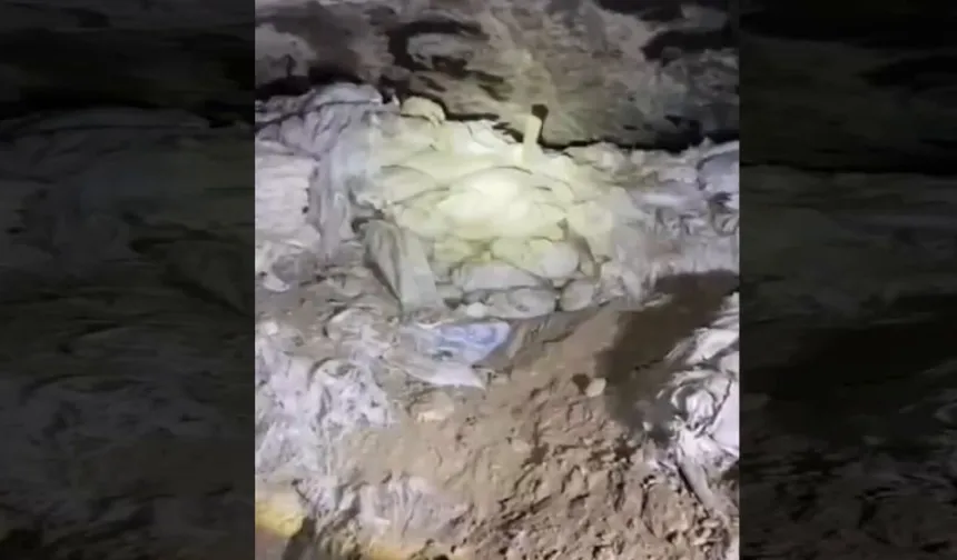 Pençe Kilit'te teröristlere ait mağaraya imha!